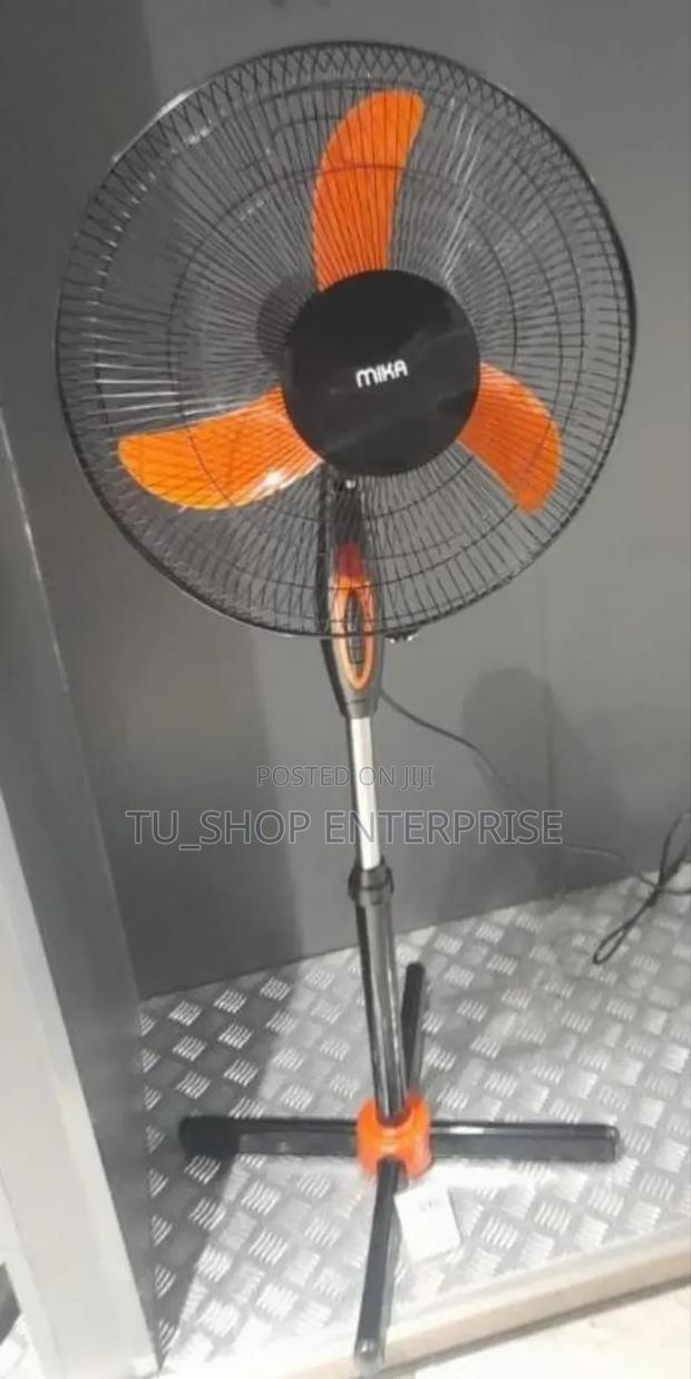 Standing Fan! Mika 16 Inches Orange Black