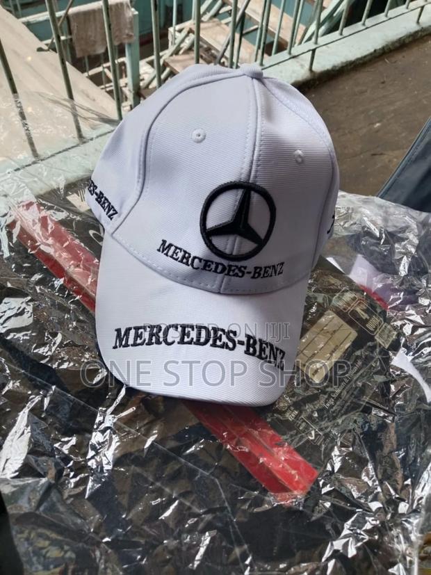 Mercedes White Cap - main view
