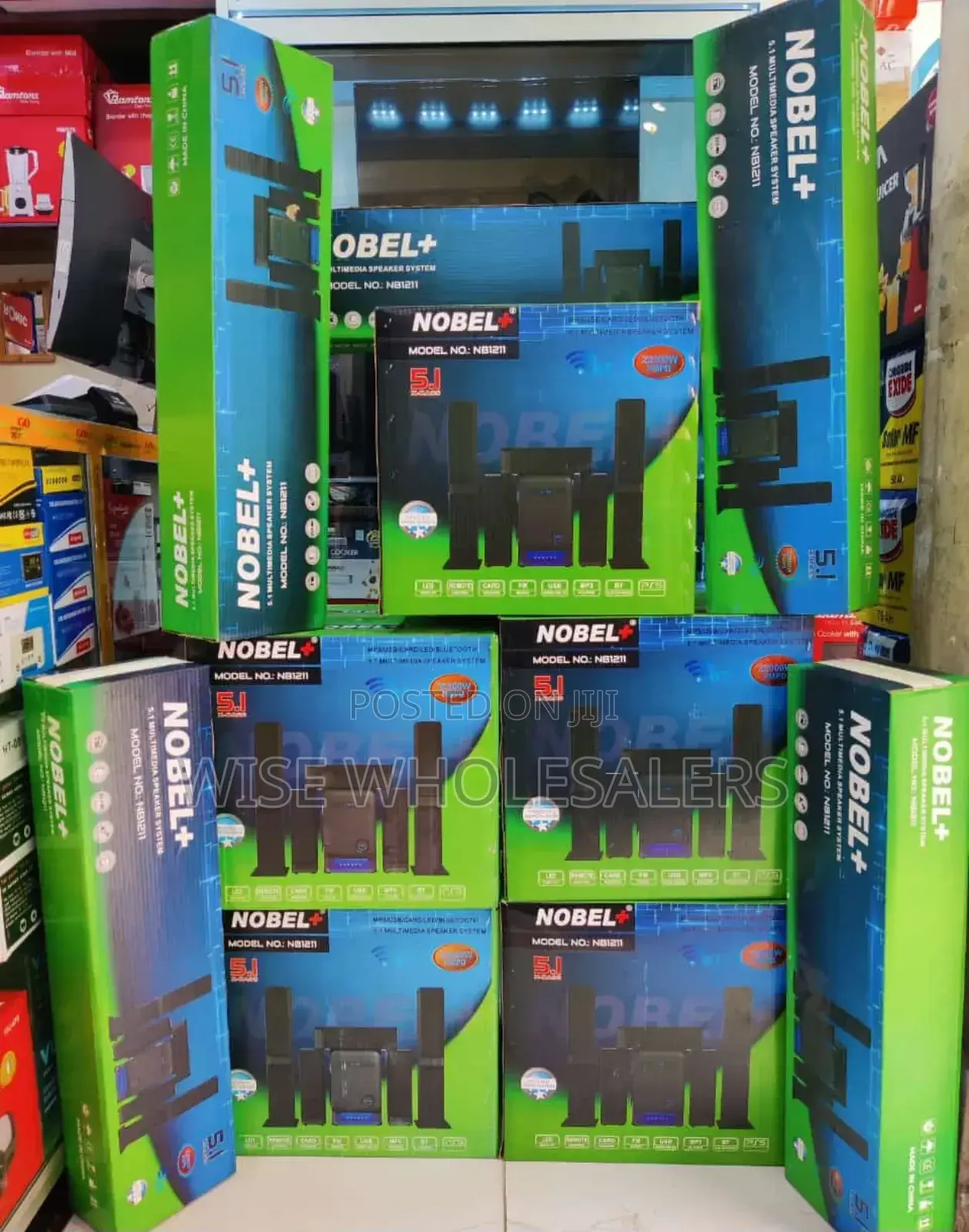 Nobel 5.1 Multi Media Speaker 1211
