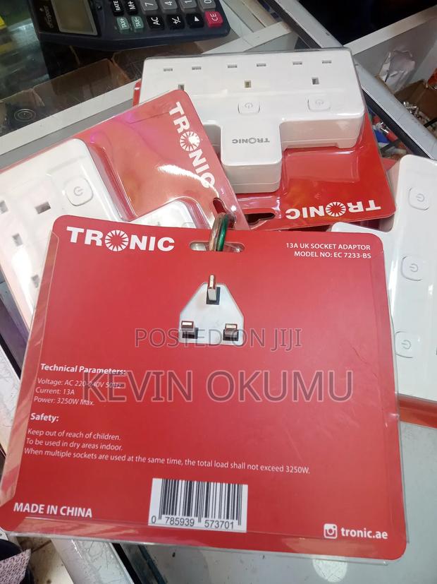 3way Tronic Cordless Socket Adaptor - thumbnail 2
