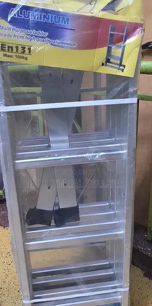 Foldable 4m Heavy Duty Aluminium Ladder