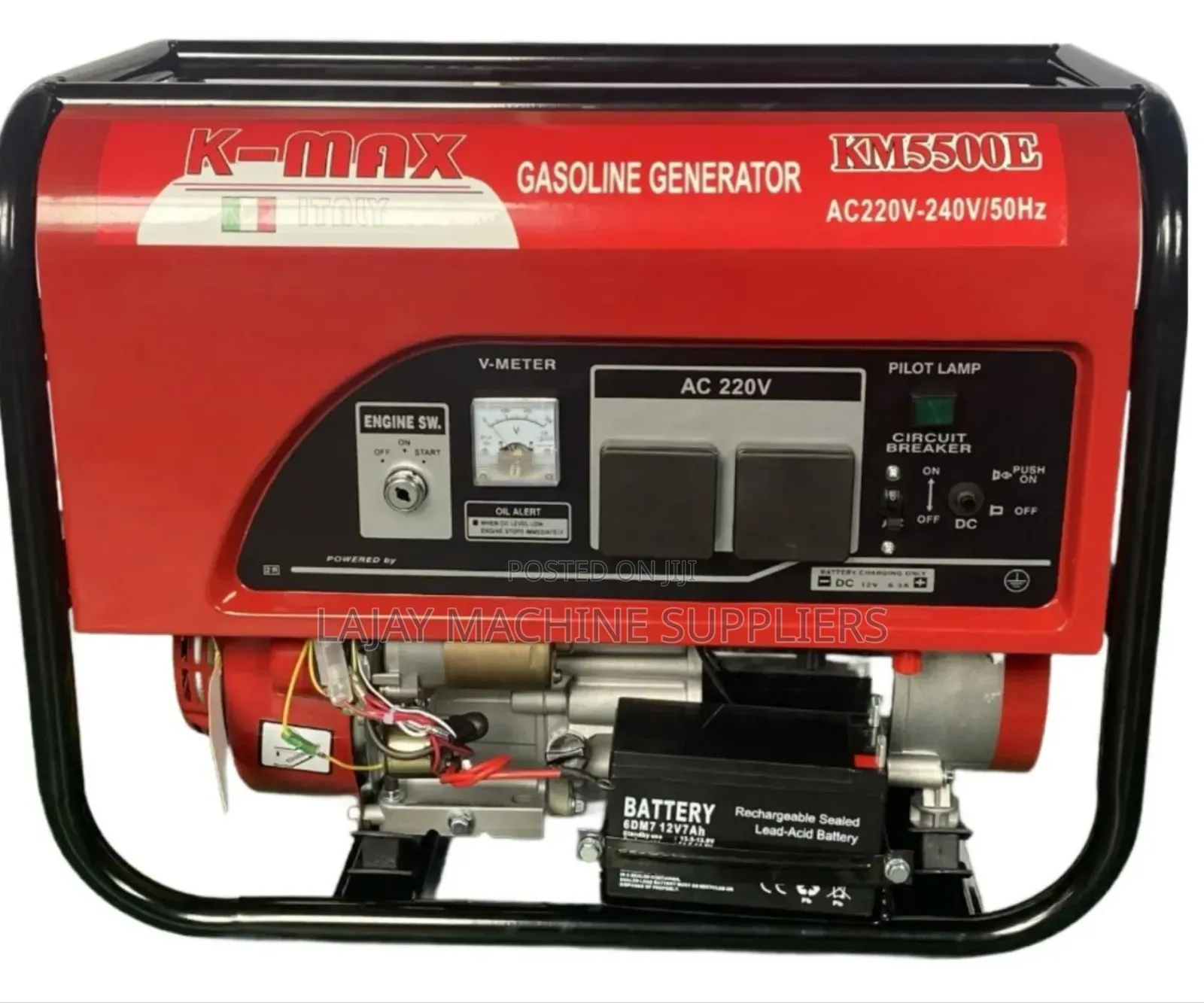 K-Max Km5500e 3kva Power Generator 7.5hp