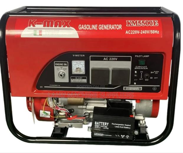 K-Max Km5500e 3kva Power Generator 7.5hp