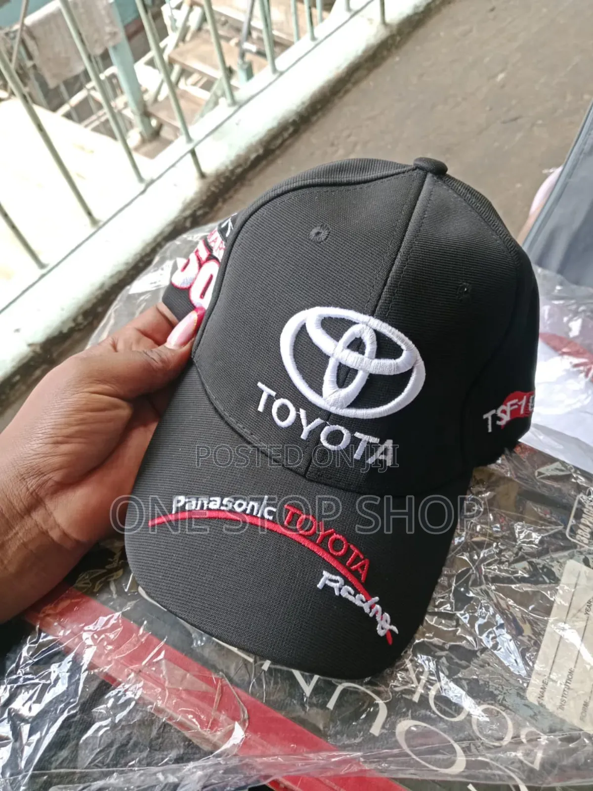 Black Toyota Custom Car Brand Logo Baseball Cap