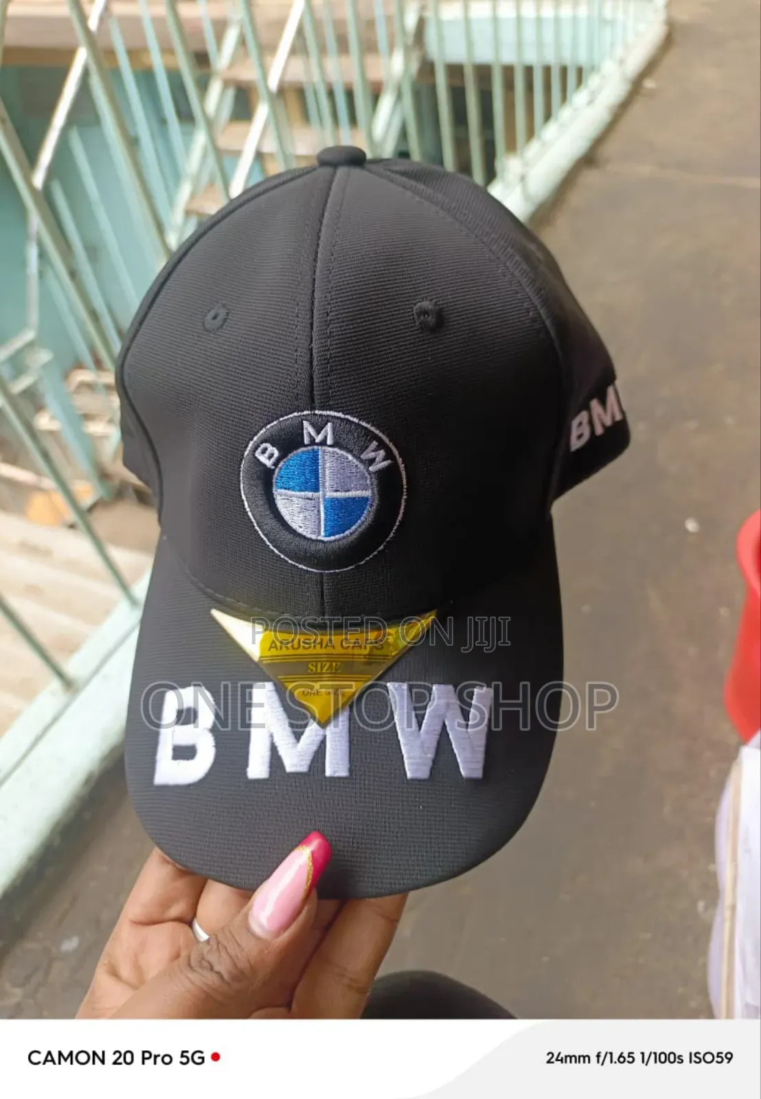 BMW Customized Black Branded Cap