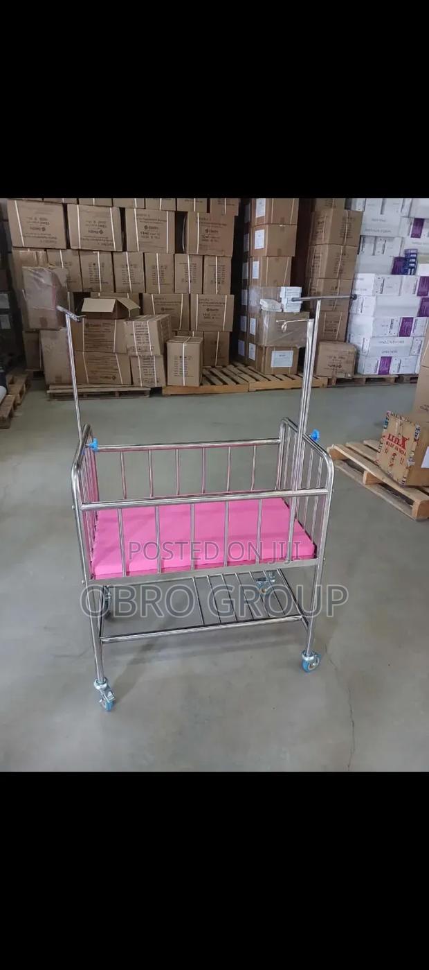 Baby Cot Stainless Steel