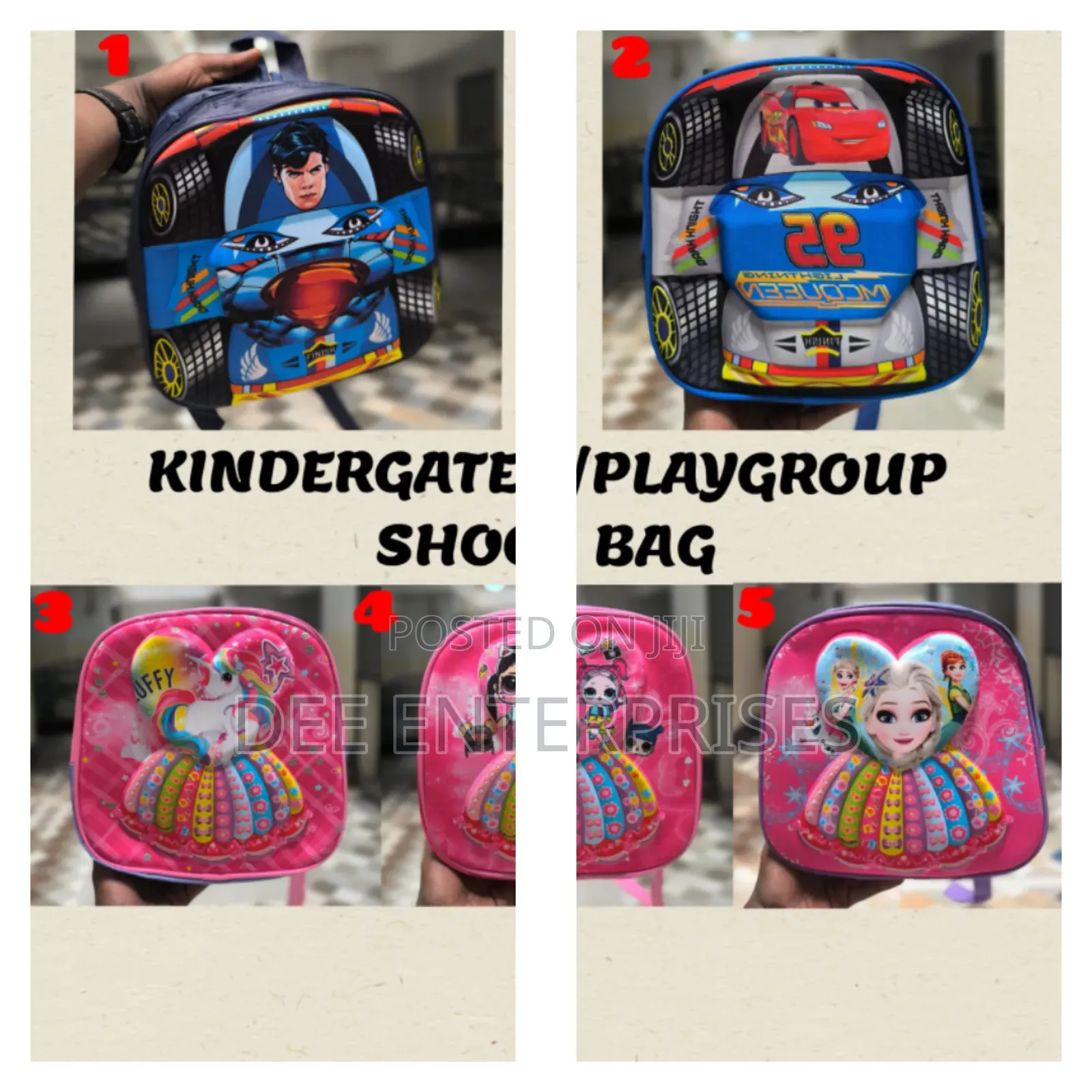 Kindergarten/Playgroup School Bags