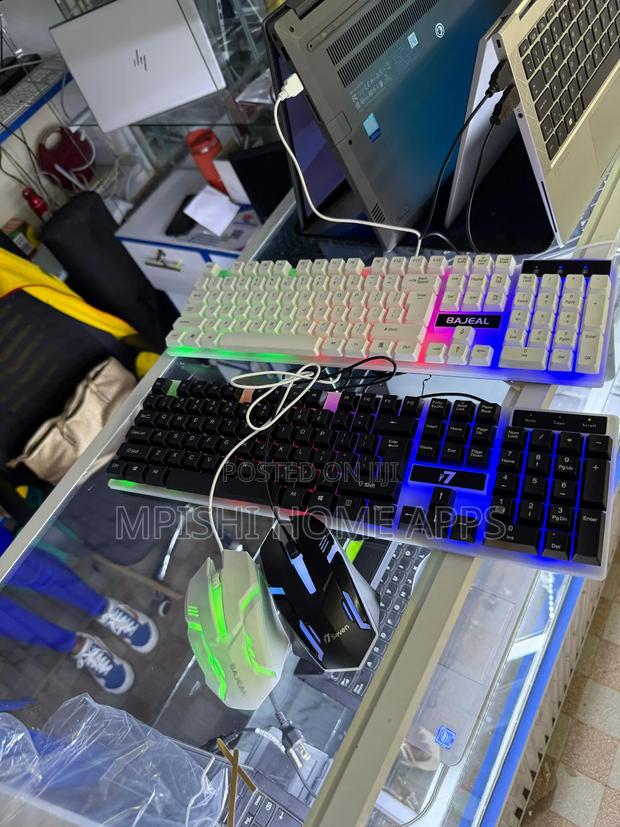 Gaming Keyboard and Mouse Combo - main view