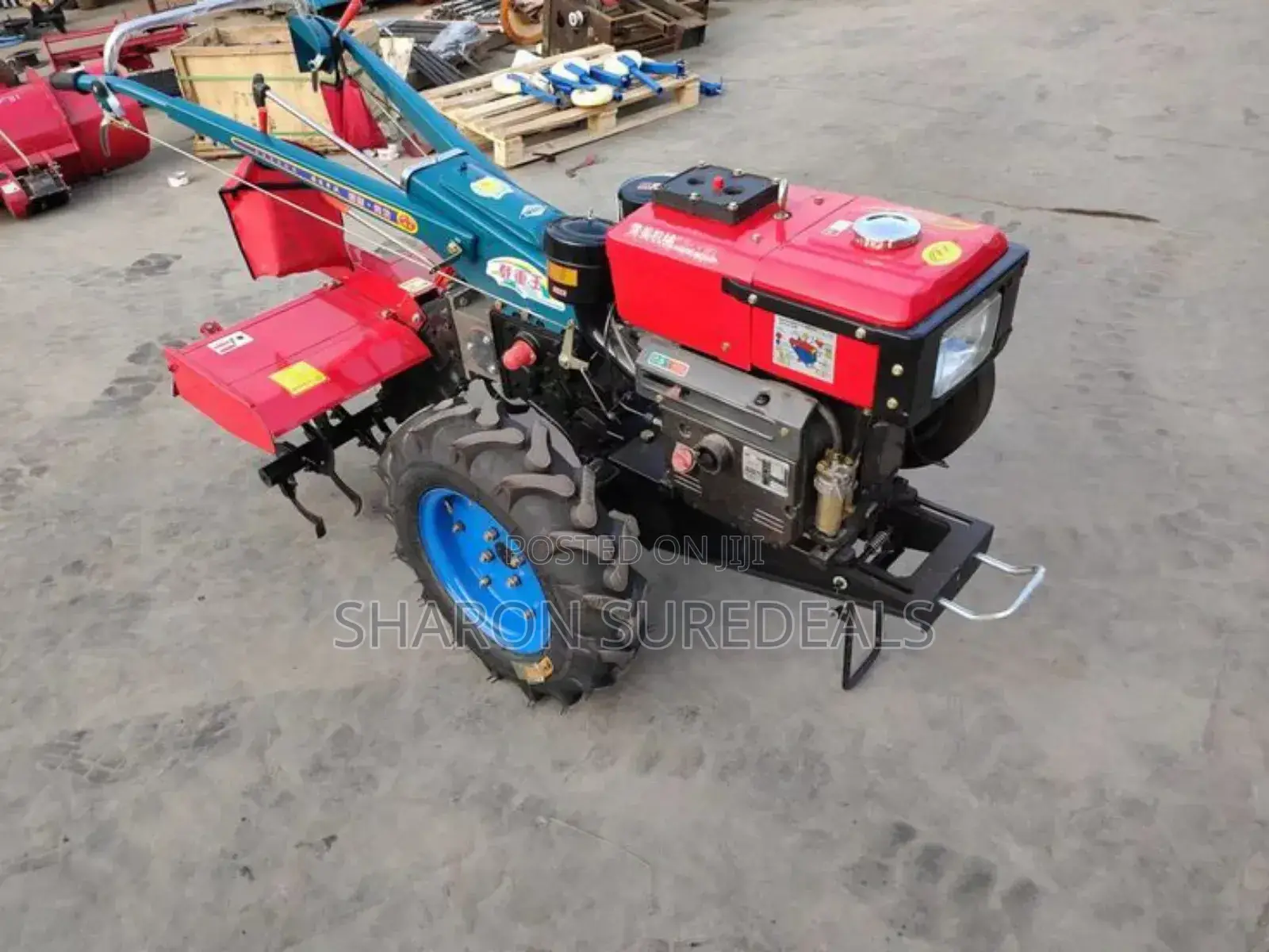 Tractors Diesel Engine Walk Behind Mini Hand Walking Tractor