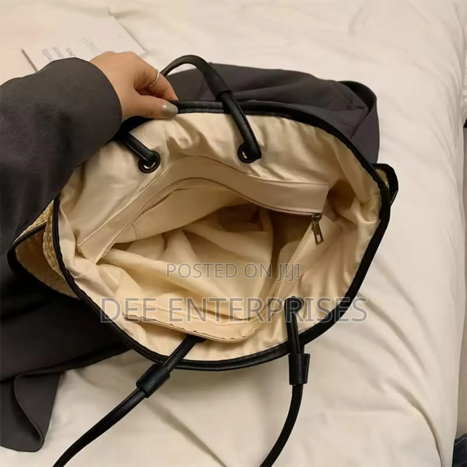 Large Capacity Women's Straw Tote Bags