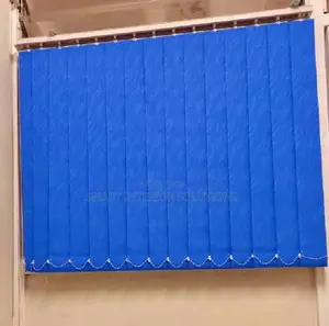 Blue Vertical Blinds