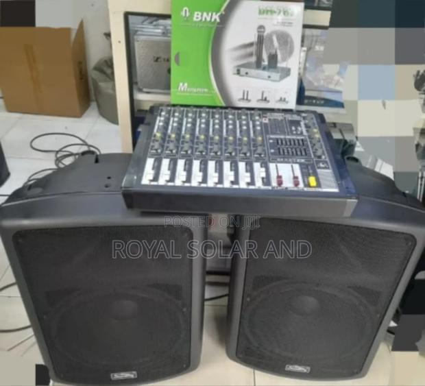 6 Channels Pa System - main view