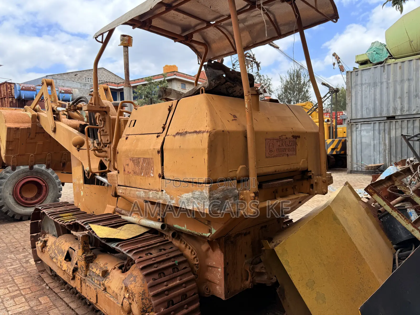 Komatsu Bulldozer Shovel 1990