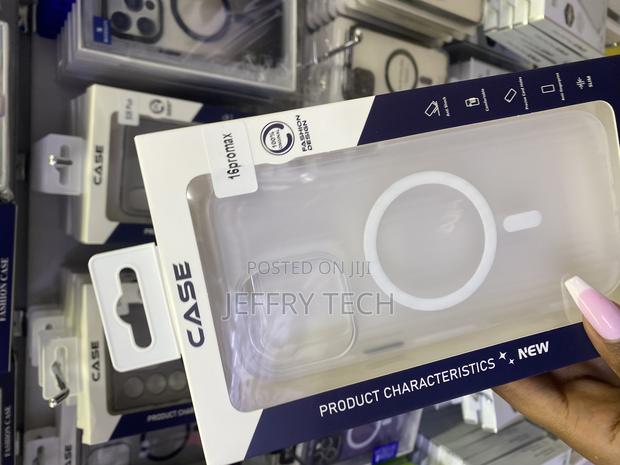 Misea iPhone 16 Pro Max Magsafe, Shockproof Clear Case - thumbnail 2