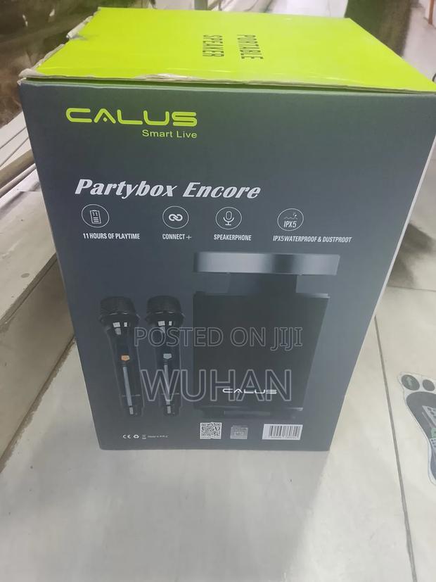 Party Box With 2 Microphones,Usb, Bluetooth - thumbnail 4