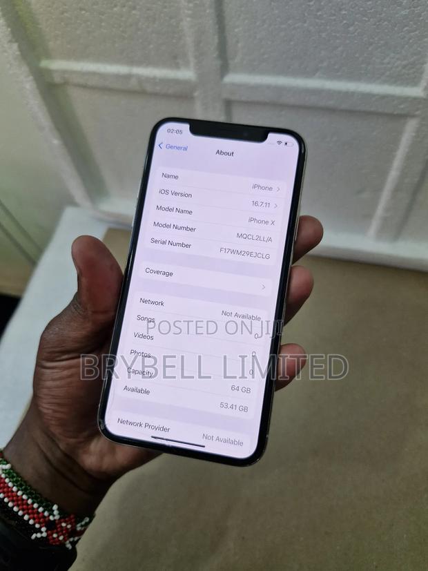 Apple iPhone X 64 GB White - thumbnail 3
