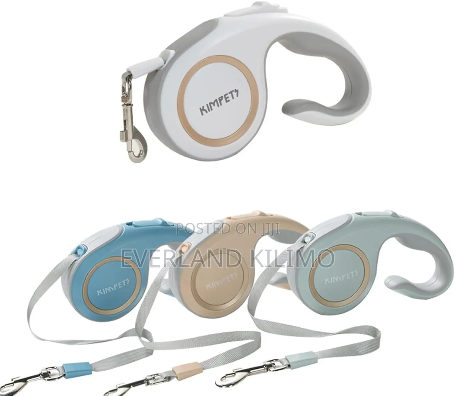 Ergonomic Retractable Dog Leash