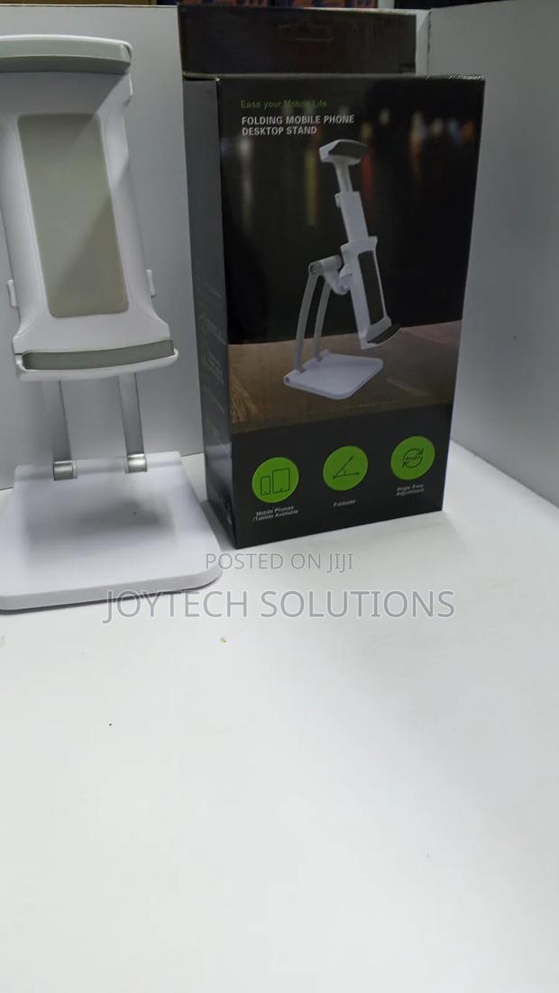 Desktop Tablet Holder Metal Table Stand Universal 360degree - thumbnail 2