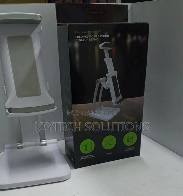 Desktop Tablet Holder Metal Table Stand Universal 360degree - thumbnail 3