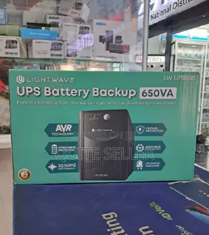 Lightwave Ups Battery Backup 650va Light Wave - Low Voltage Protection