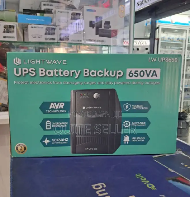 Lightwave Lw 650va Ups – Efficient Uninterruptible Power Supply