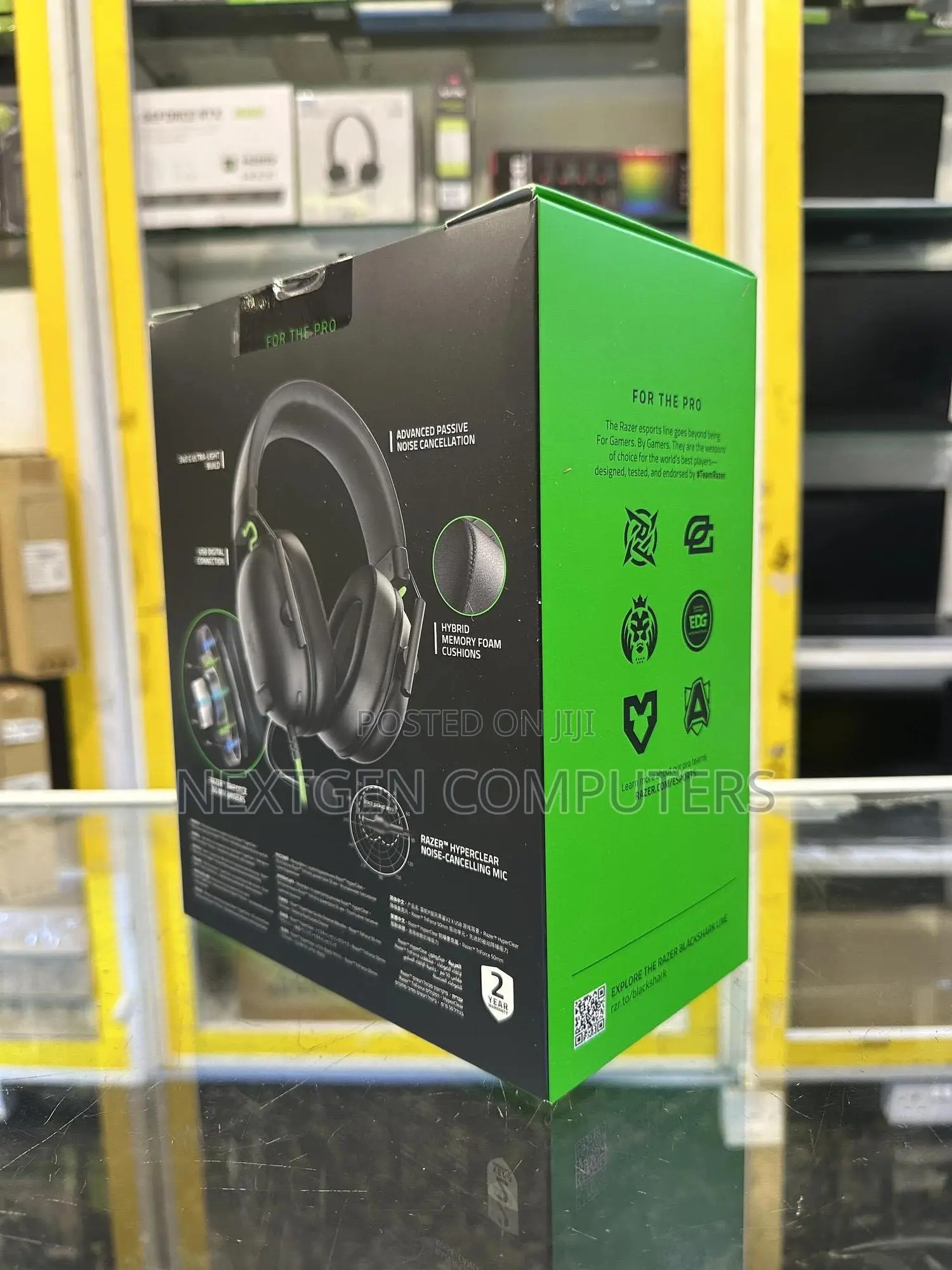 Razer Blackshark V2 X Gaming Headset 7.1 Spatial Surround Sound