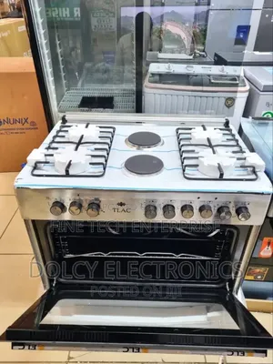 60*90 Tlac 4+2 Standing Cooker With Electric