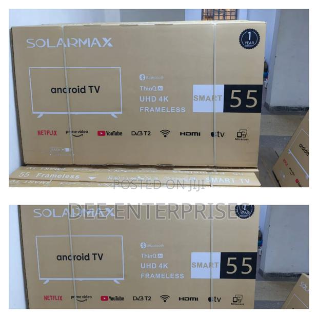 Solar Max 55 Inches Smart Android Digital Tv - thumbnail 2