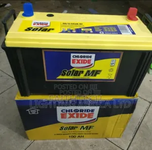 *Chloride 100ah Solar Battery