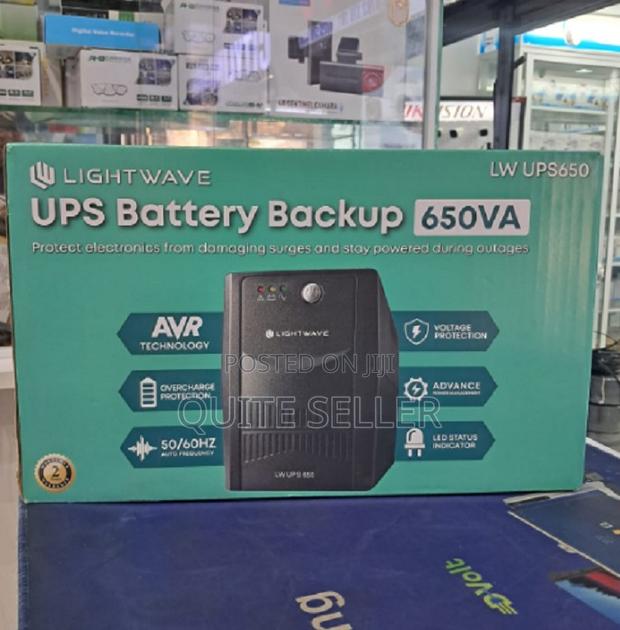 Reliable Backup With Lightwave Lw 650va , Lw Ups650