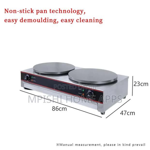 Double Commercial Crepe Maker - thumbnail 5