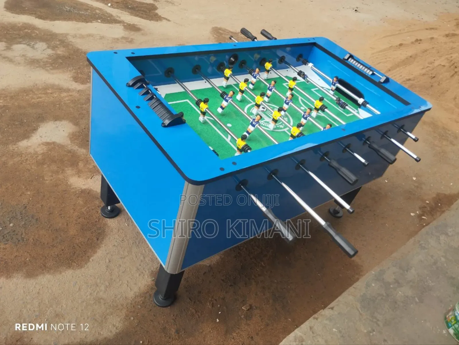 Token Operated Foosball Soccer Game Table