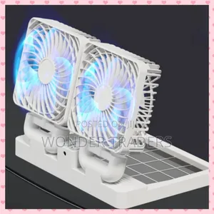 Car/Tabletop Double Head Super Cooling Rechargeable