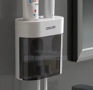 Wall-Mounted Automatic Toothpaste Dispenser