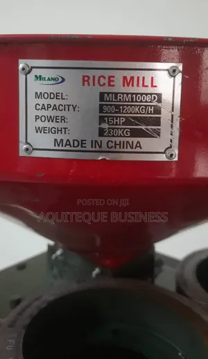 Mlrm1000 Milano Italia Rice Milling Machine