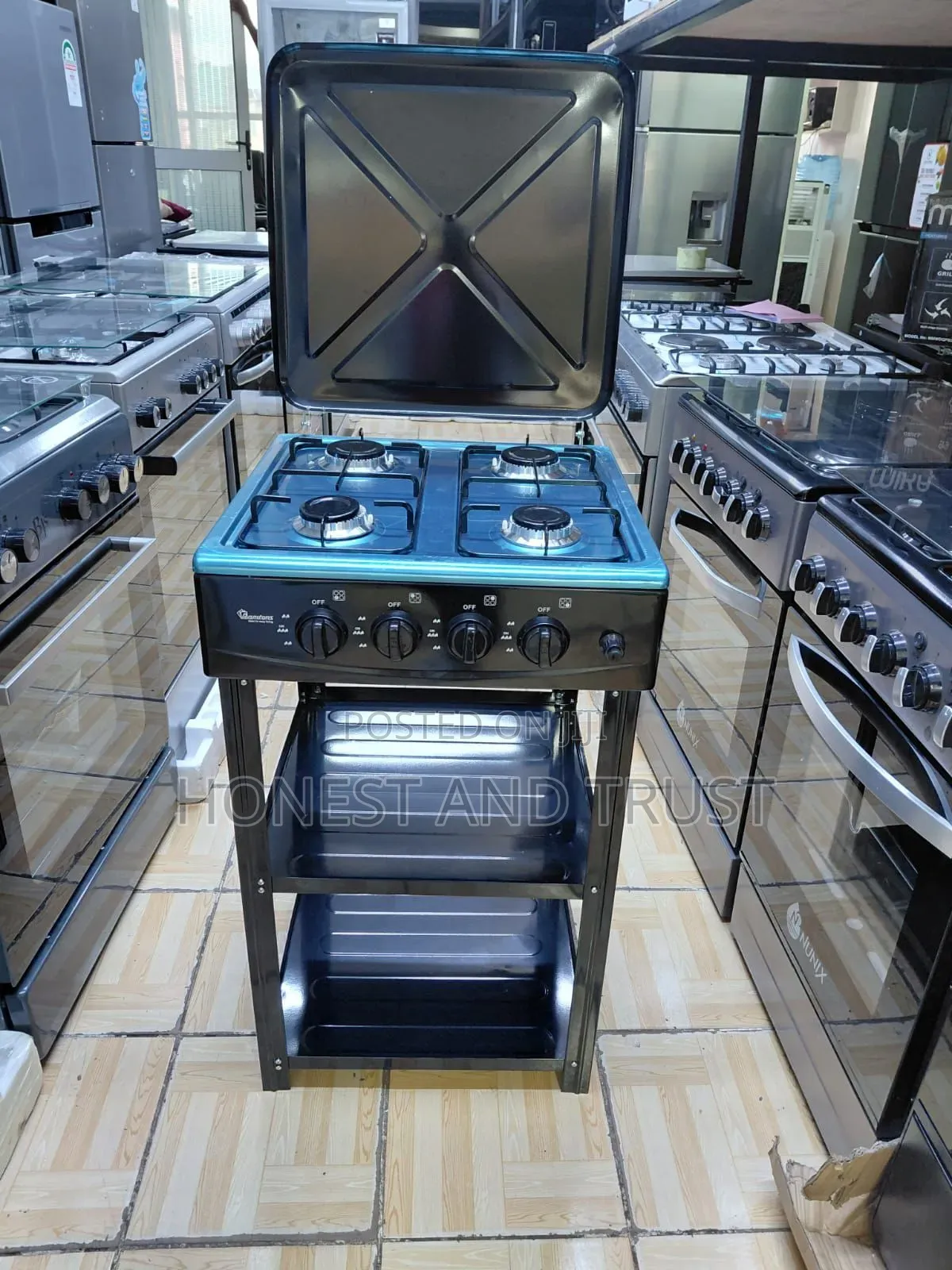 Ramtons Full Gas Burner With Stand 1 Yr Warranty