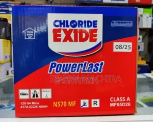 *Chloride Battery Ns70 Powerlast