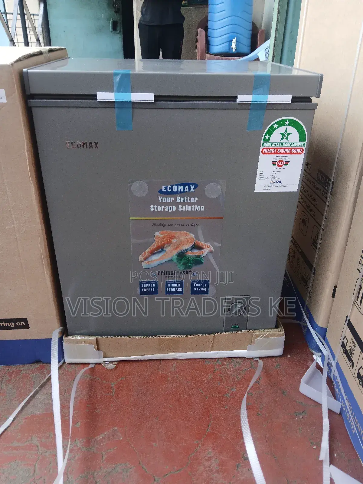 Ecomax BDC-60 Chest Freezer 60ltrs Energy Saving Freezer