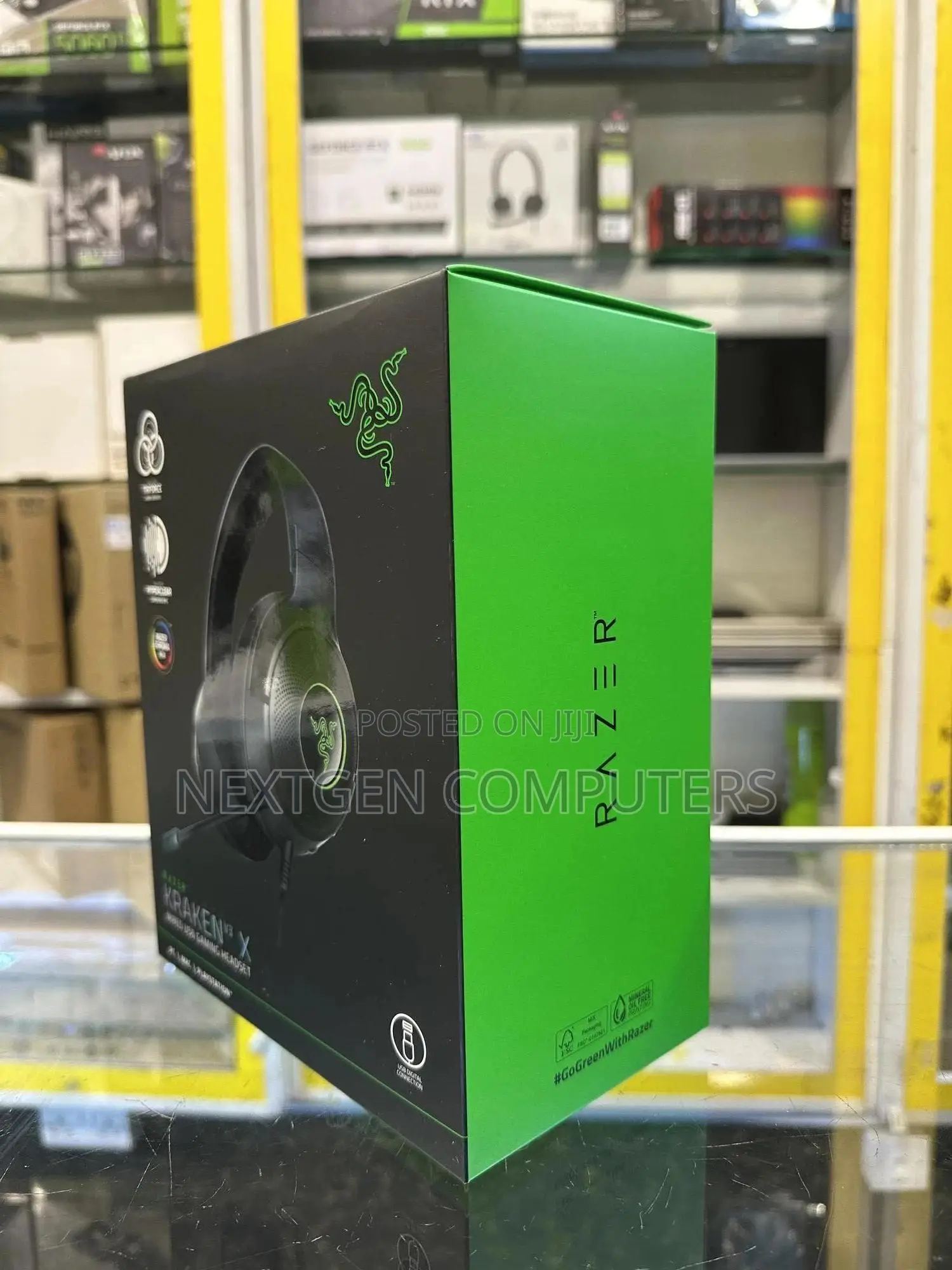 Razer Kraken V3 X 7.1 Wired Usb Gaming Headset With RGB Cardioid Mic