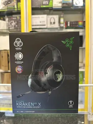 Razer Kraken V3 X 7.1 Wired Usb Gaming Headset With RGB Cardioid Mic