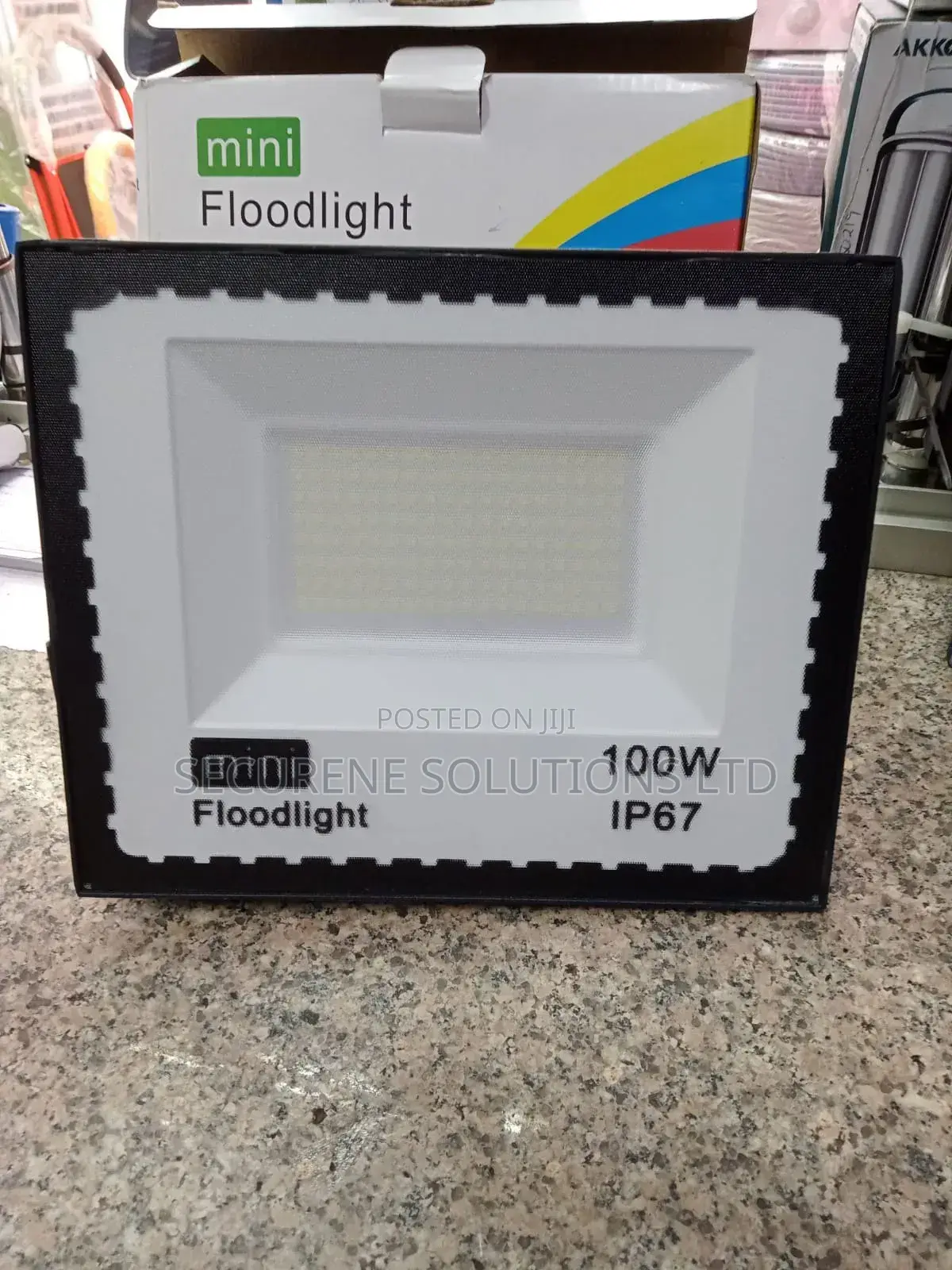 100 Watts Security Flood Light Ac Outdoor Fully Ip67 Waterproof