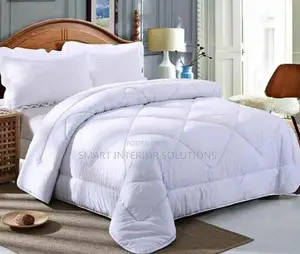White Comfy Bedding