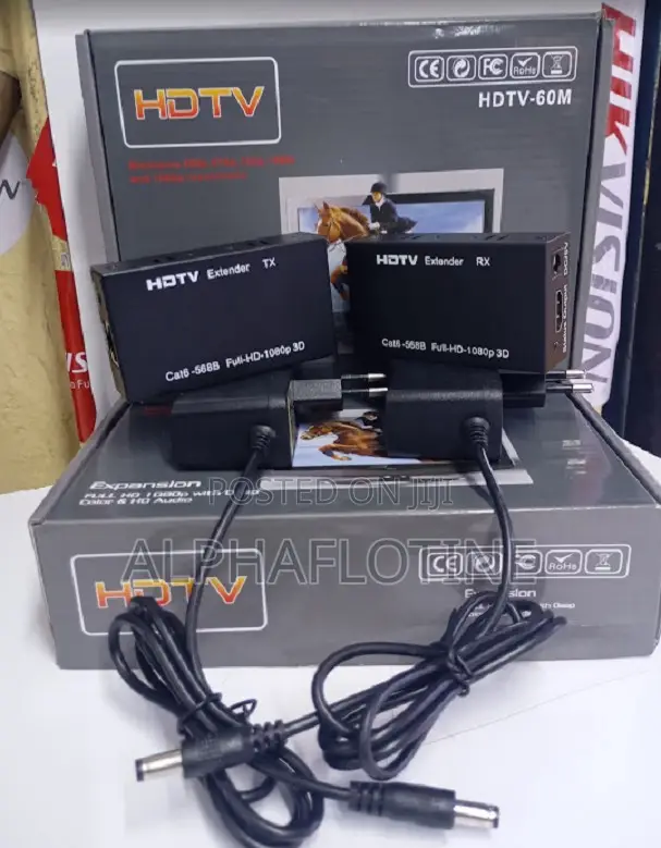 HDTV Extender, 60 Meter HDTV Extender (Tx + Rx)