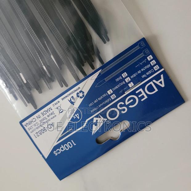 Cable Tie 4×200mm Black - thumbnail 2