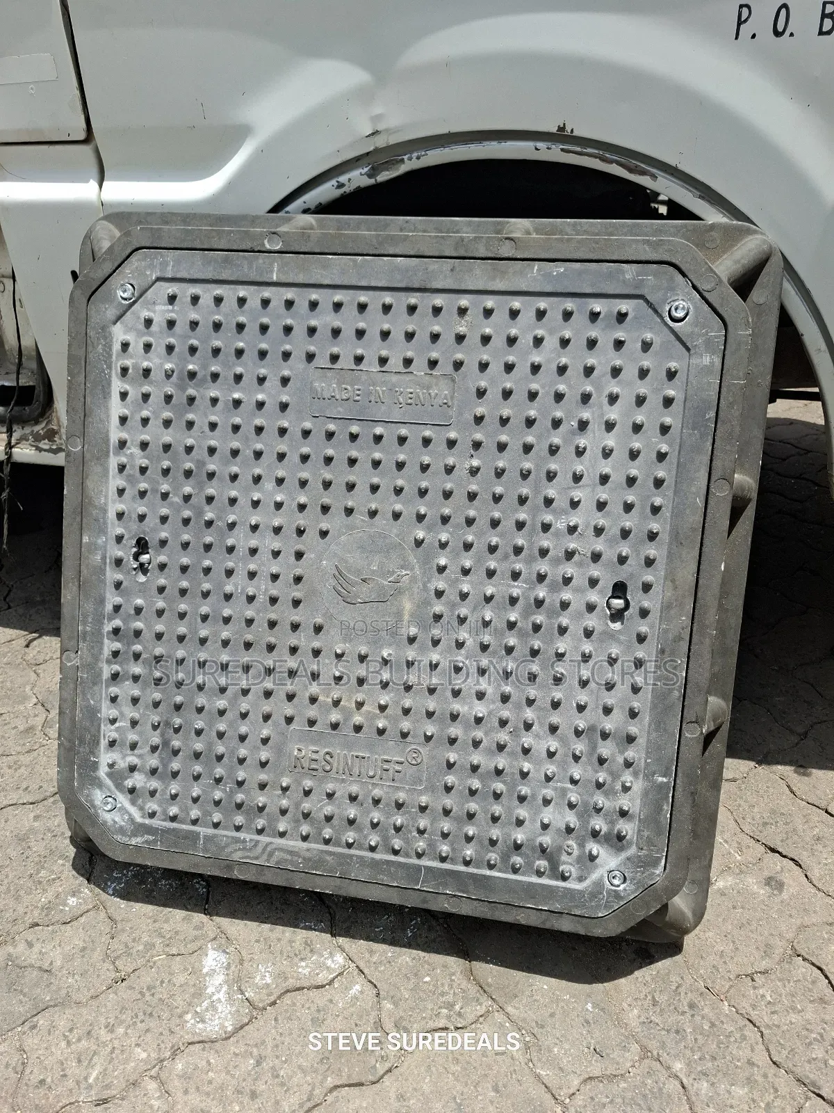 40t Resintuff Composite Manhole Cover 600×600mm