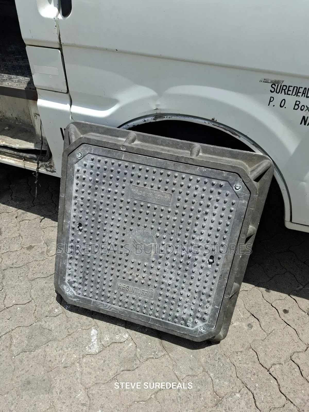 40t Resintuff Composite Manhole Cover 600×600mm