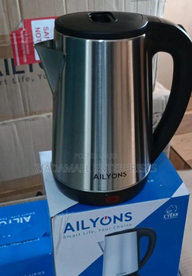 Ailyons 2.2l Stainless Steel Electric Kettle – Fast, Safe Stylish