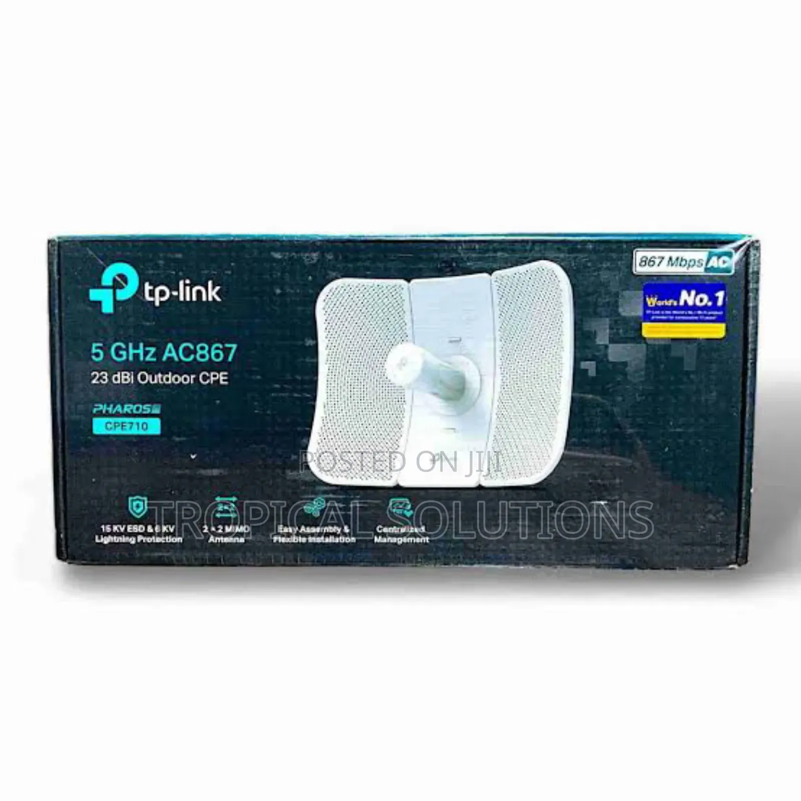 Tp-Link 5ghz 867mbps 23dbi Outdoor Tl-Cpe 710 Outdoor