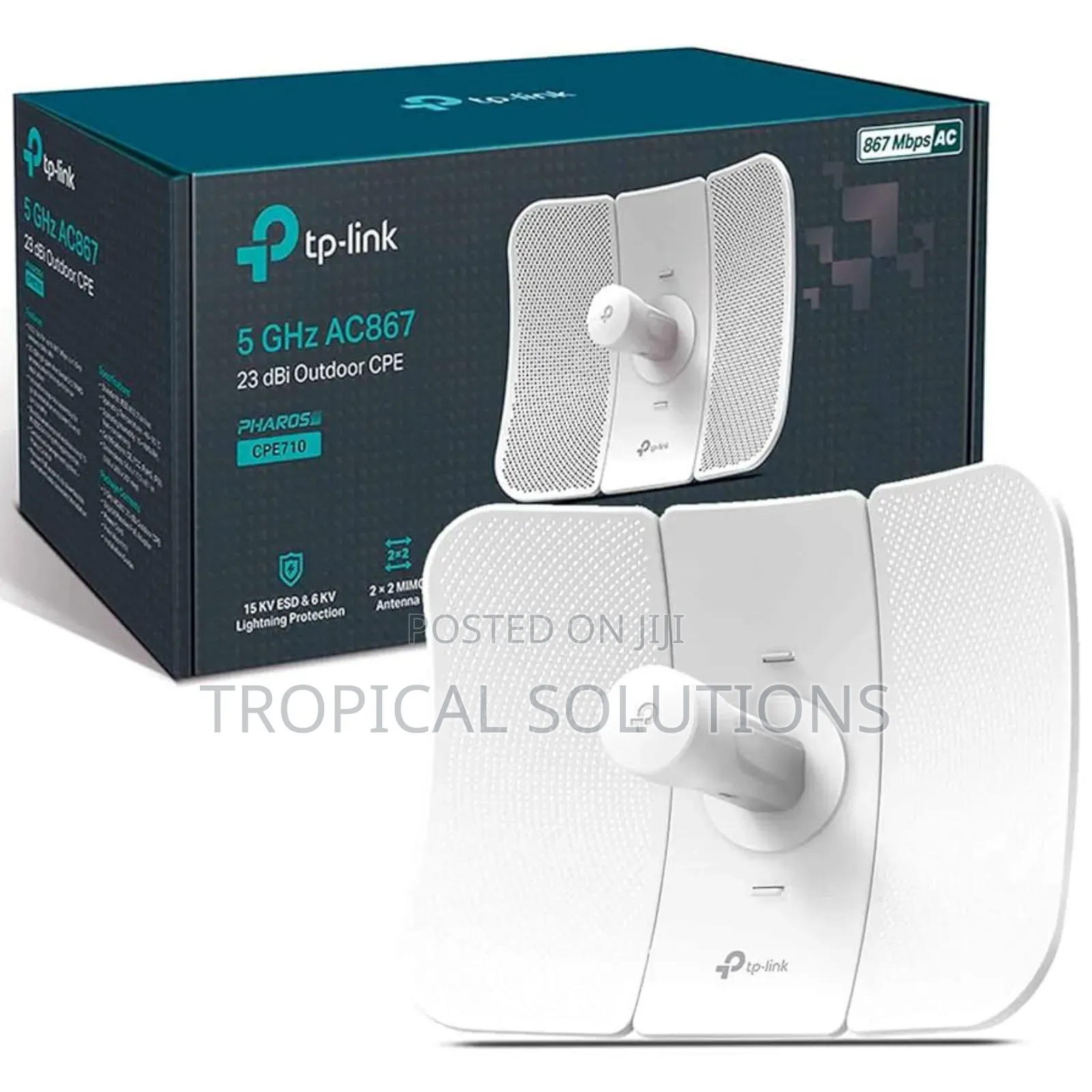 Tp-Link 5ghz 867mbps 23dbi Outdoor Tl-Cpe 710 Outdoor