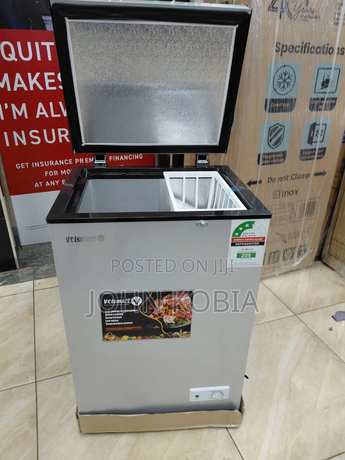 Volsmart 110l Chest Freezer